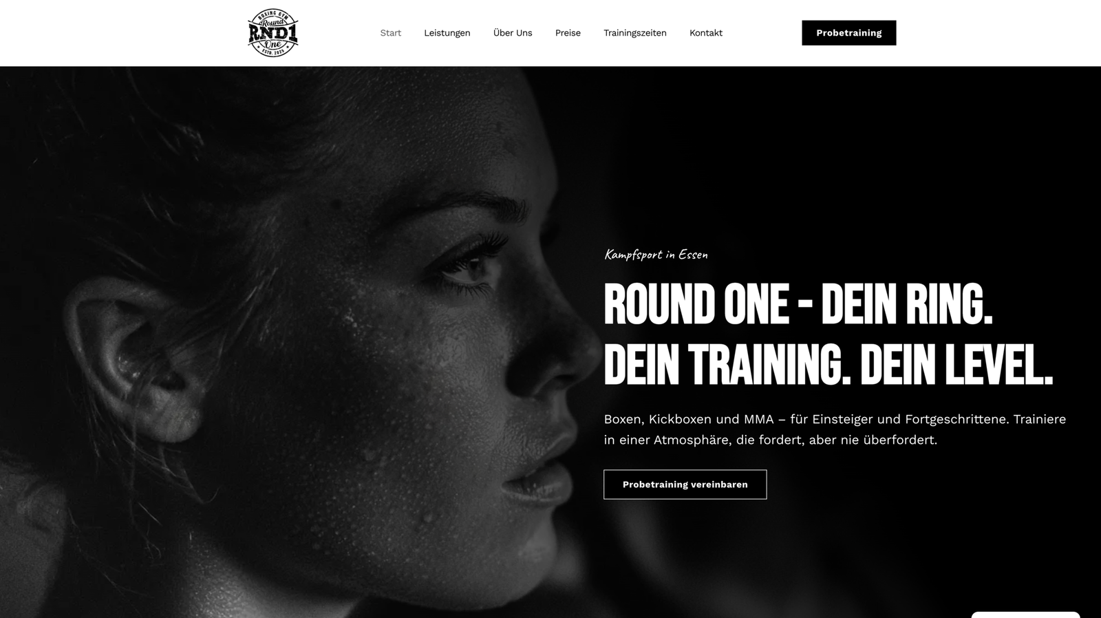 Webdesign Desktop – Round One